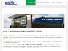 Tablet Screenshot of acmcuritiba.com.br